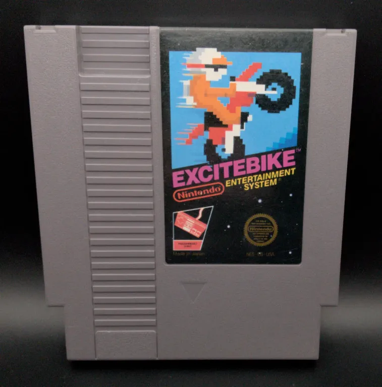 A photo of the game: Excite Bike
