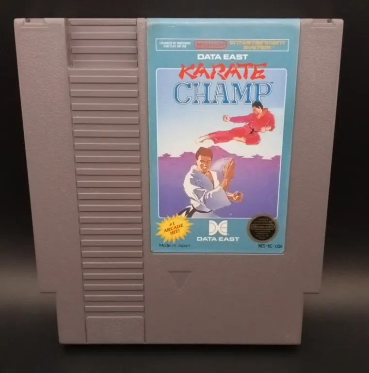 A photo of the game: Karate Champ
