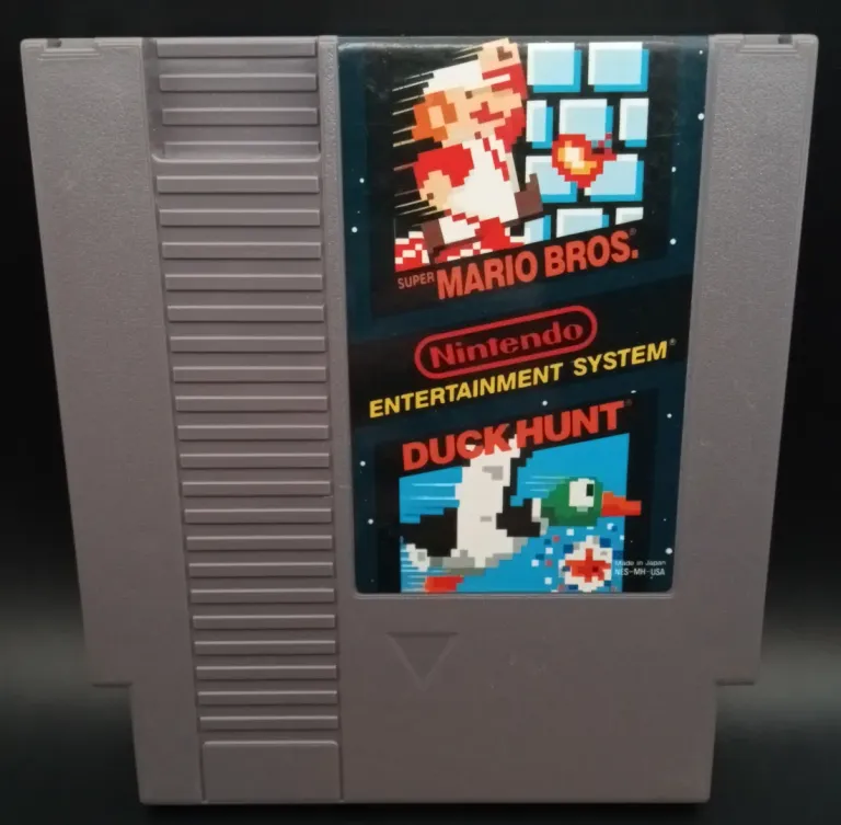A photo of the game: Super Mario Bros And Duck Hunt