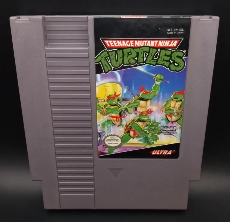 A photo of the game: Teenage Mutant Ninja Turtles