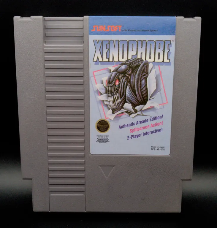 A photo of the game: Xenophobe