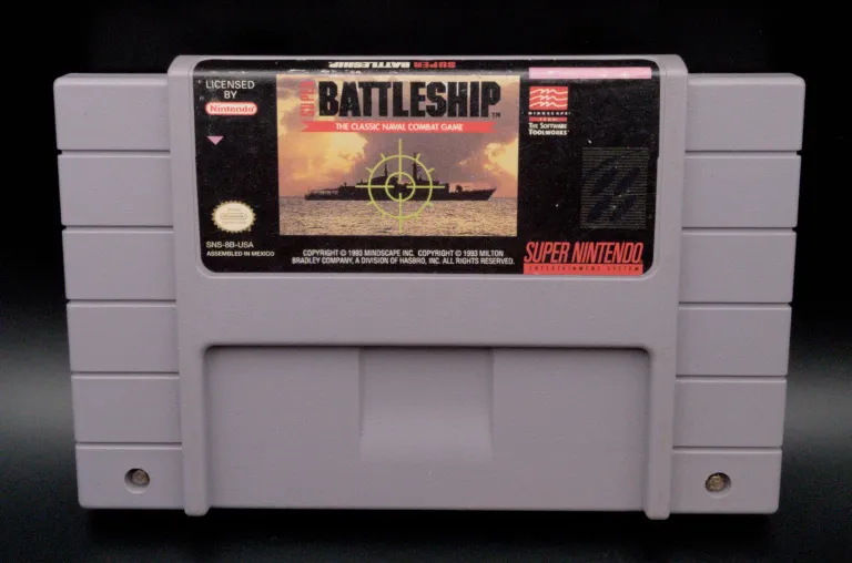 A photo of the game: Super Battleship