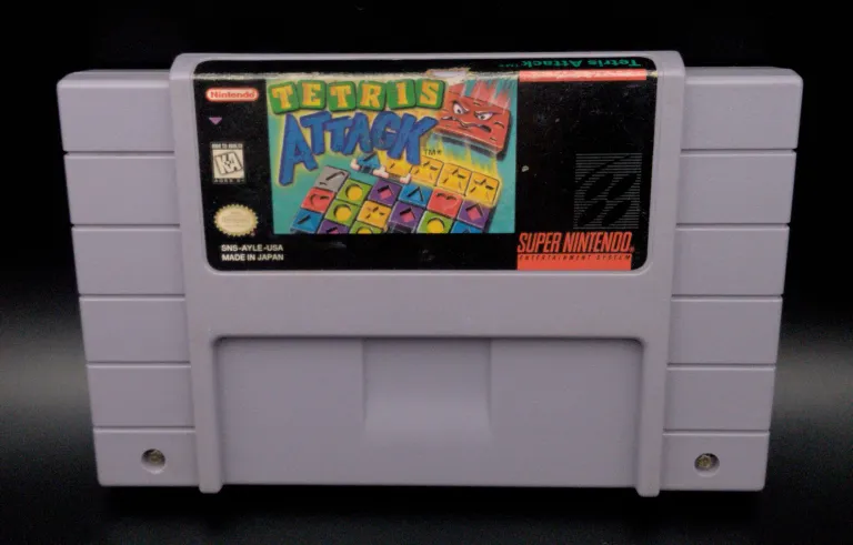 A photo of the game: Tetris Attack