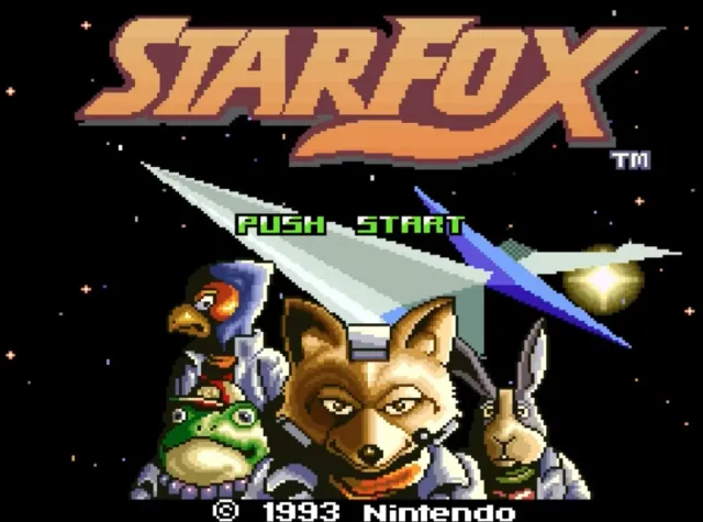 Star Fox Title Screen
