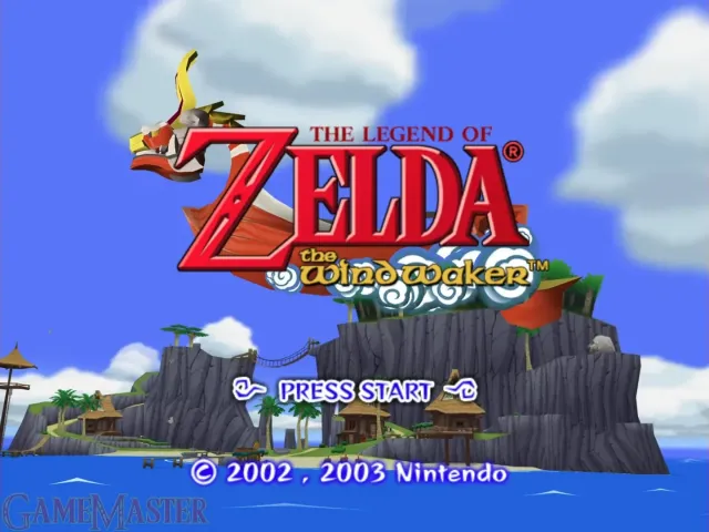 Wind Wakers Title Screen